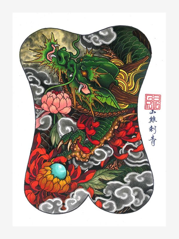 Garung Tattoo Sketchbook by Tan Vu