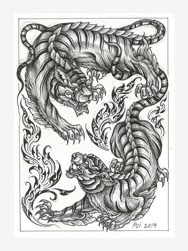 Thai Art Tigers Volume 3 by Pui