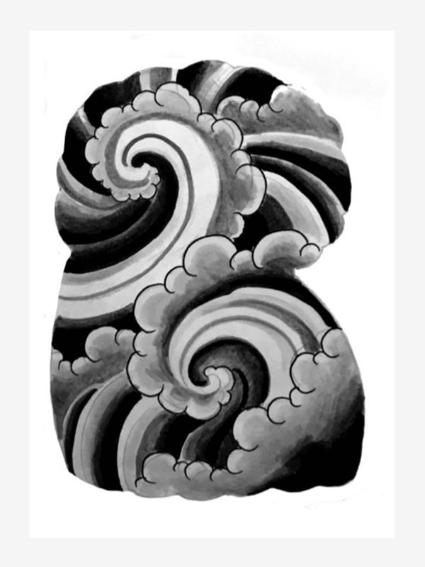 Mikiri and elements in Japanese Tattoo Design by Jamie MacPherson | Tattoo  Life eBooks