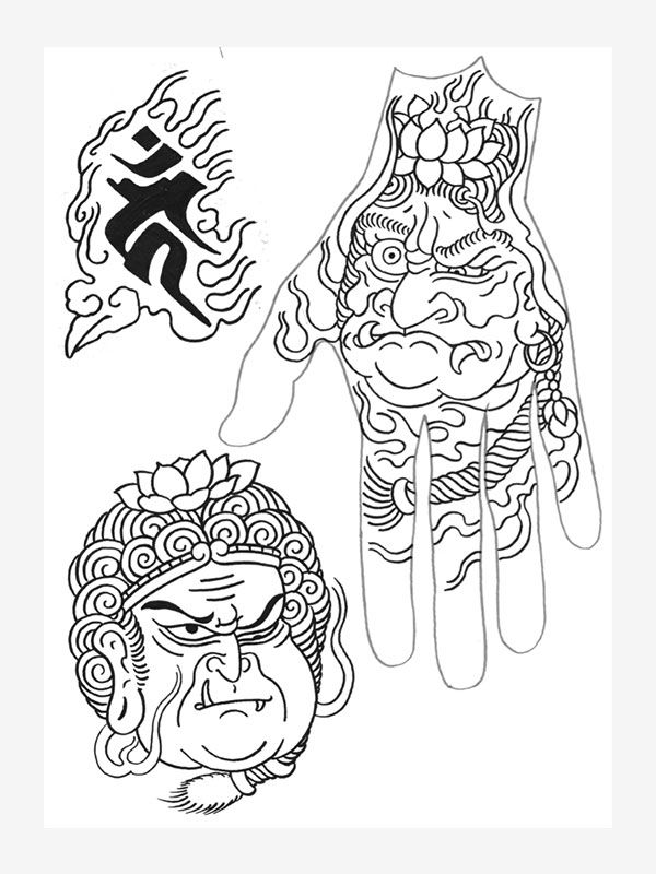 One Point Tattoo Designs by Joe Spaven