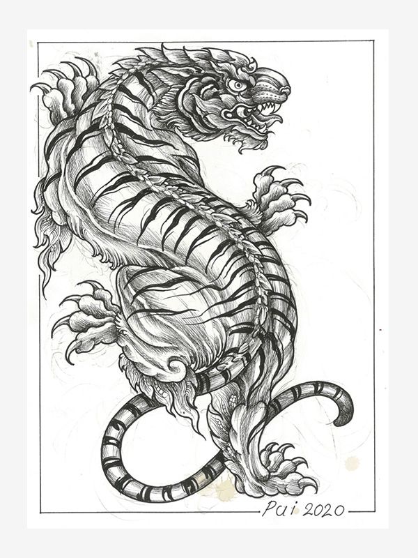 Thai Art Tigers Volume 3 by Pui