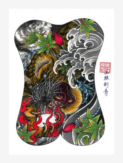 Garung Tattoo Sketchbook by Tan Vu