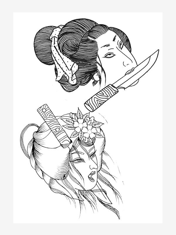 One Point Tattoo Designs by Joe Spaven