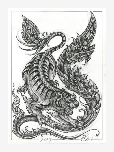 Thai Art Tigers Volume 3 by Pui