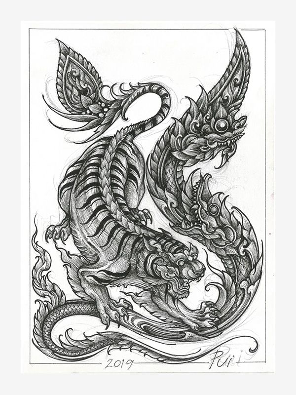 Thai Art Tigers Volume 3 by Pui