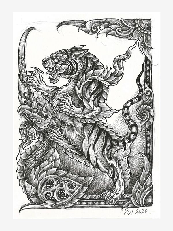 Thai Art Tigers Volume 3 by Pui