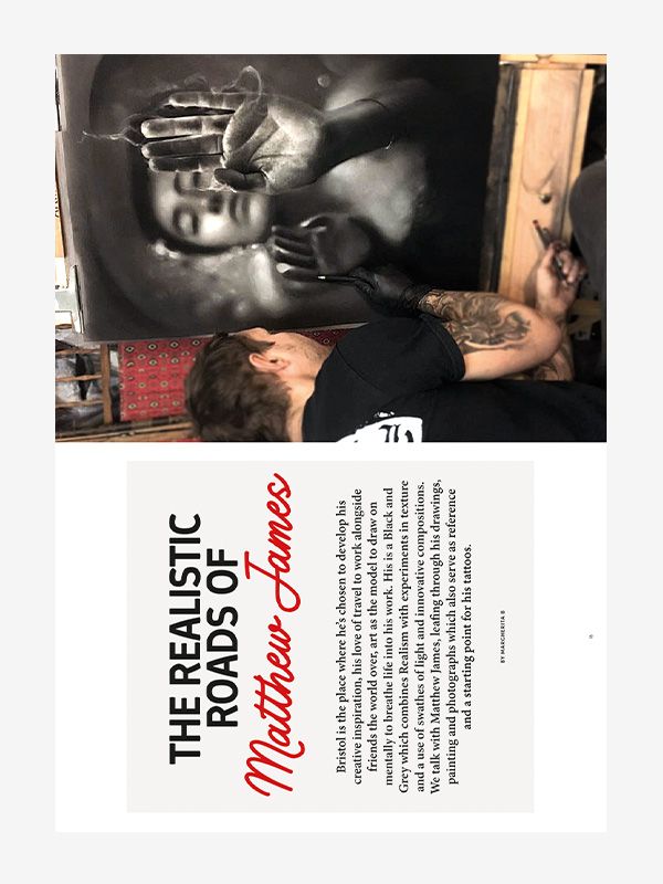 Matthew James - Digital Tattoo Life Magazine September/October 2022