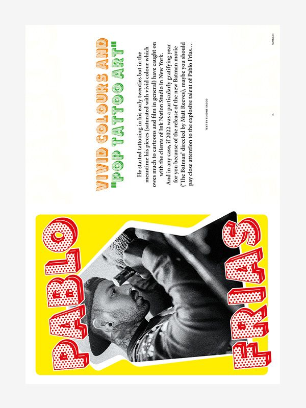 Pablo Frias - Digital Tattoo Life Magazine September/October 2022