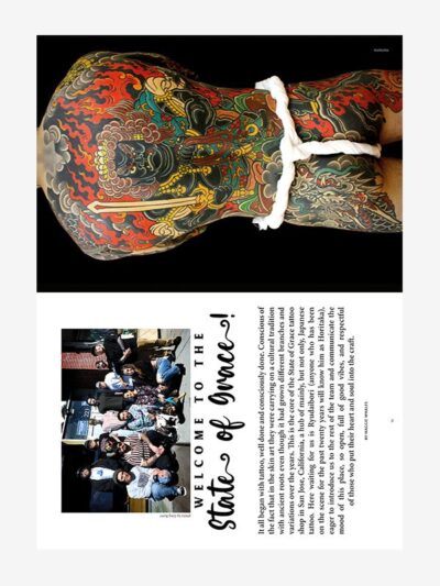 State Of Grace Tattoo Shop - Digital Tattoo Life Magazine September/October 2022