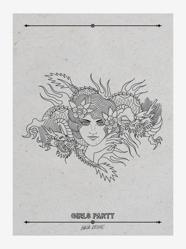 Girls Party Linebook by Gaia Leone