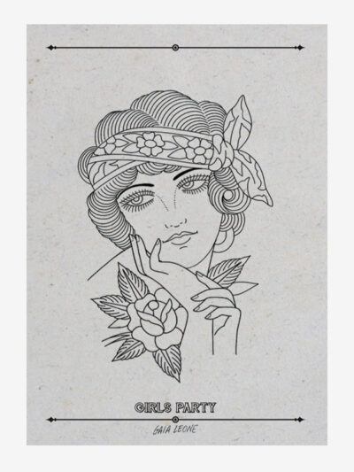Girls Party Linebook by Gaia Leone