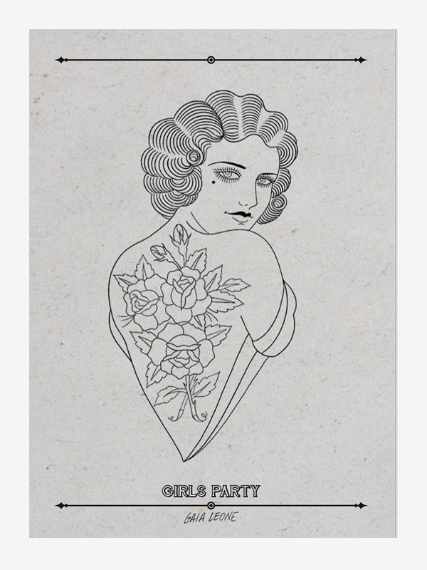 Girls Party Linebook by Gaia Leone