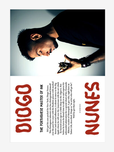 Diogo Nunes. The Portuguese master of ink