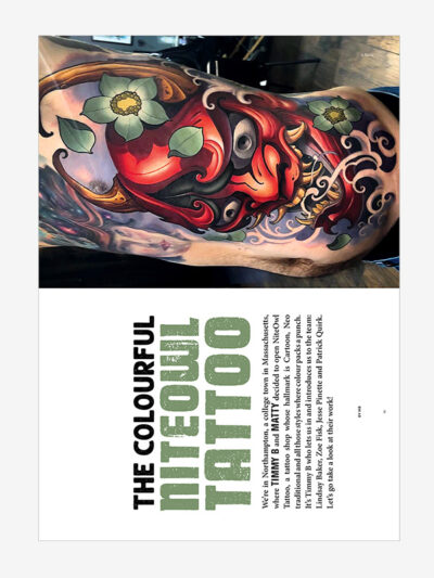 The Colourful Niteowl Tattoo