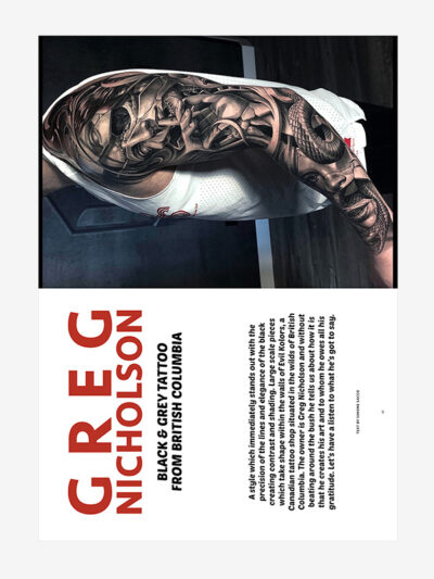 Tattoo Life Magazine 141 (March/April 2023): Chat at the top with Greg Nicholson