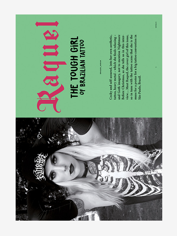 Tattoo Life Magazine 141 (March/April 2023): Cover girl: Raquel Miriam