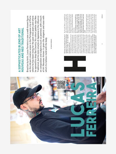 Lucas Ferreira, Tattoo Life Magazine 142 (May/June 2023)