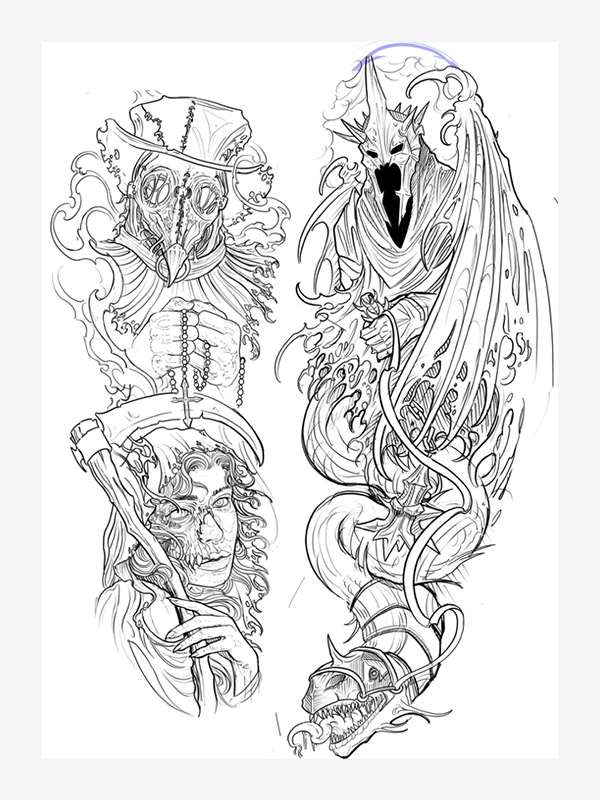 Fantini Tattoo Sketchbook