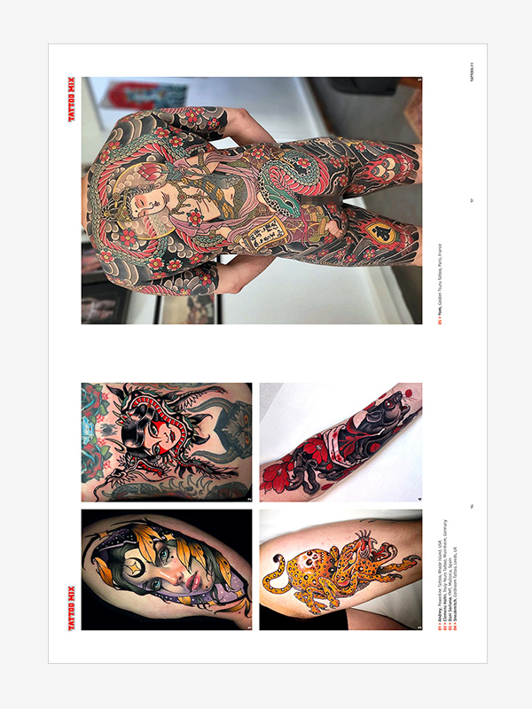 Tattoo Mix, Digital Tattoo Life Magazine 144 (September-October 2023)