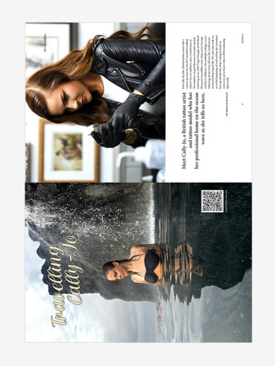 Travelling Cally-Jo, Digital Tattoo Life Magazine 144 (September-October 2023)