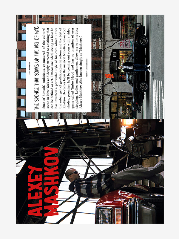Chat at the top with Alexey Mashkov from New York, Tattoo Life Magazine Digital 146