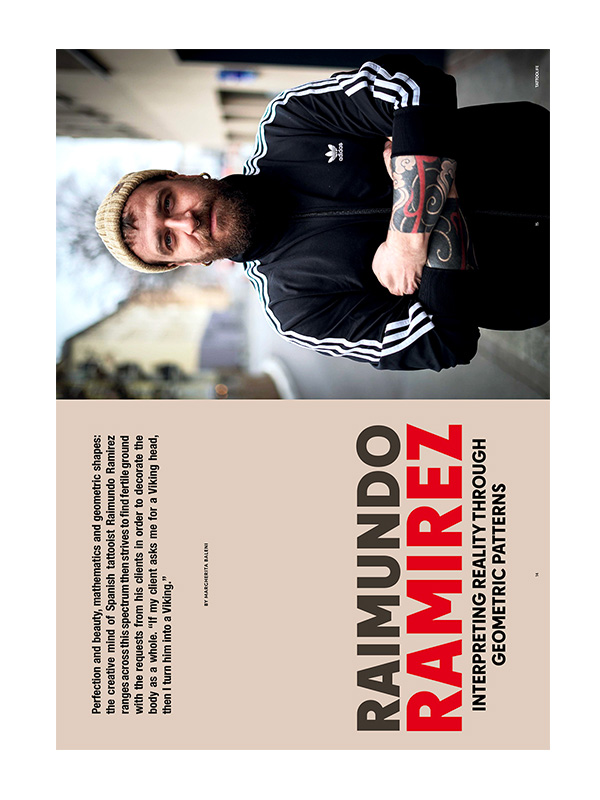 Raimundo Ramirez from Spain: somewhere between Geometrical perfection and artistic beauty