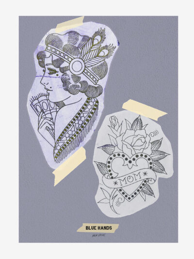 Blue Hands by Gaia Leone